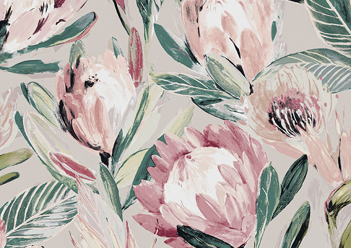 Ophelia, Blush - Roman Blind - Image 7